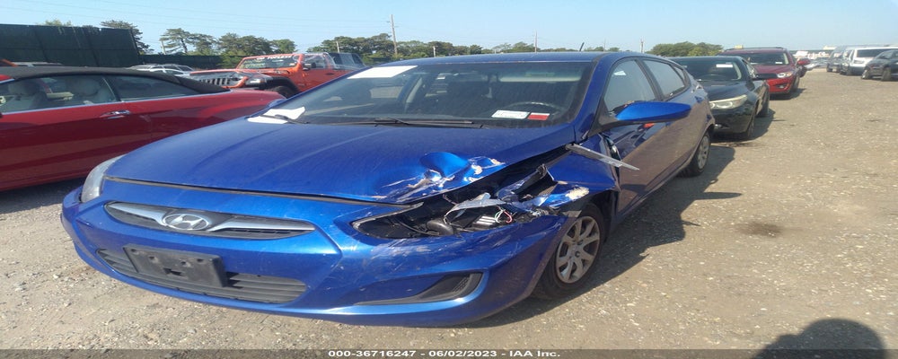 KMHCT5AE2DU099751 2013 HYUNDAI ACCENT photo no. 2