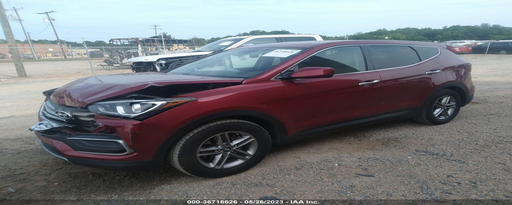 5XYZT3LB6JG539943 2018 HYUNDAI SANTA FE SPORT photo no. 2