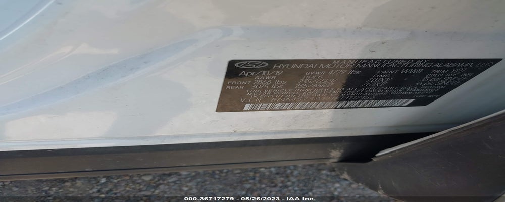 5NMS23AD1KH112153 2019 HYUNDAI SANTA FE photo no. 9