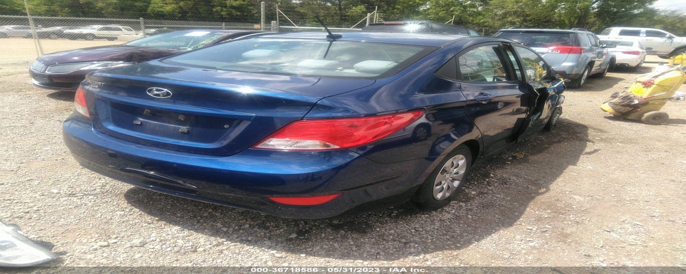 KMHCT4AE4HU186423 2017 HYUNDAI ACCENT photo no. 4