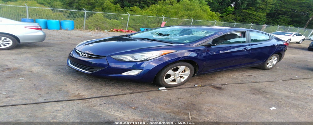 5NPDH4AE3CH142281 2012 HYUNDAI ELANTRA photo no. 2