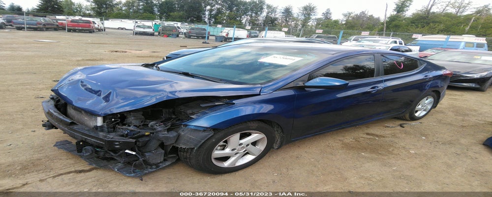 5NPDH4AE6GH790381 2016 HYUNDAI ELANTRA photo no. 2
