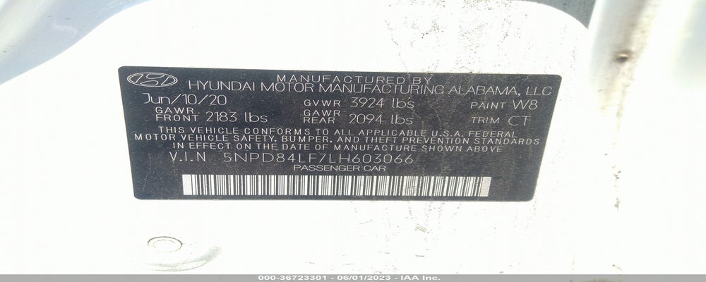 5NPD84LF7LH603066 2020 HYUNDAI ELANTRA photo no. 9
