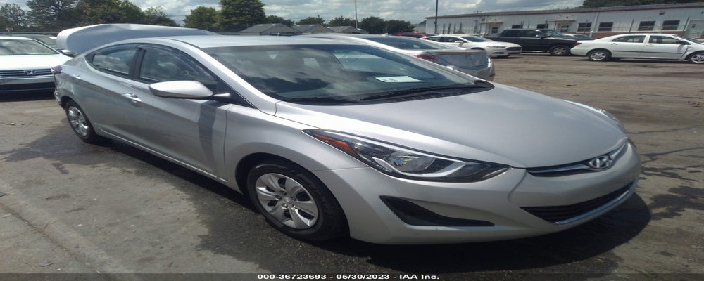 5NPDH4AE6GH761091 2016 HYUNDAI ELANTRA photo no. 1