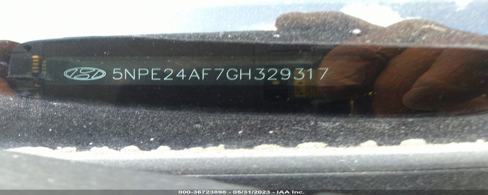5NPE24AF7GH329317 2016 HYUNDAI SONATA photo no. 9