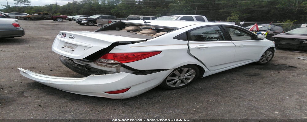 KMHCU4AE5EU737807 2014 HYUNDAI ACCENT photo no. 4