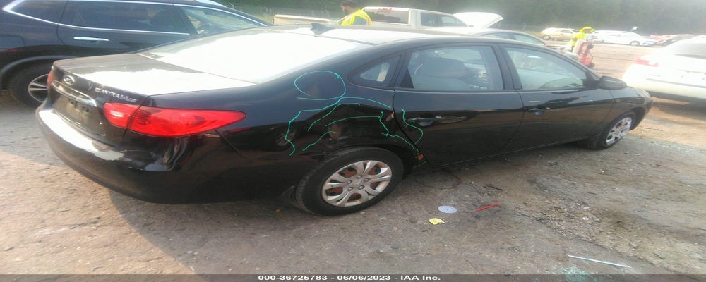 KMHDU4AD0AU858136 2010 HYUNDAI ELANTRA photo no. 4