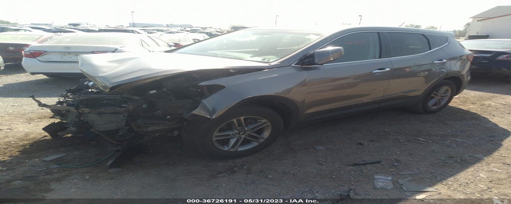5NMZTDLB3JH066921 2018 HYUNDAI SANTA FE SPORT photo no. 2