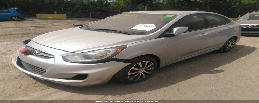 KMHCT4AE3EU718031 2014 HYUNDAI ACCENT photo no. 2