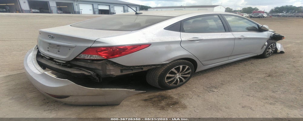 KMHCT4AE3EU718031 2014 HYUNDAI ACCENT photo no. 4