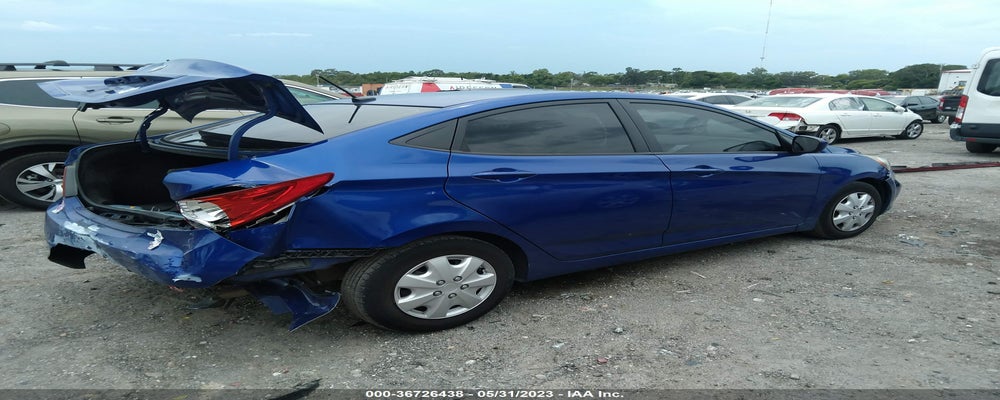 KMHCT4AEXEU651489 2014 HYUNDAI ACCENT photo no. 4