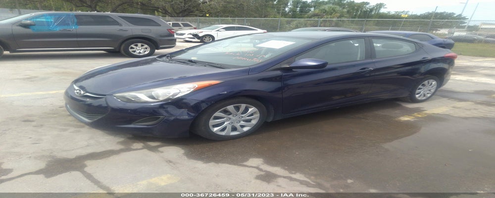 5NPDH4AE1CH103463 2012 HYUNDAI ELANTRA photo no. 2
