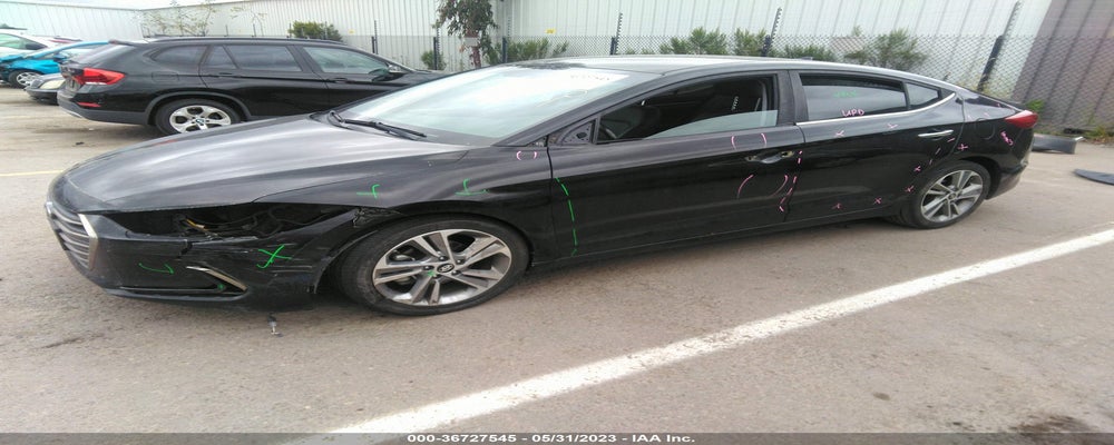 KMHD84LFXHU317933 2017 HYUNDAI ELANTRA photo no. 2