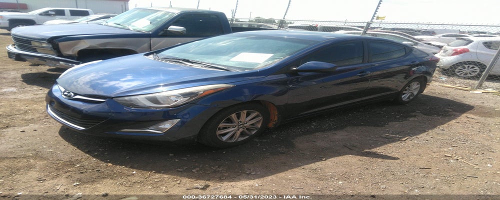 5NPDH4AE7GH657693 2016 HYUNDAI ELANTRA photo no. 2