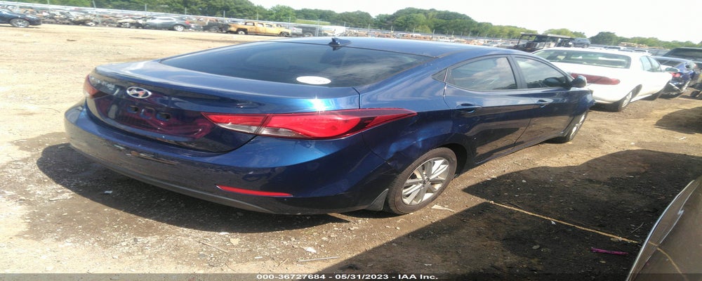 5NPDH4AE7GH657693 2016 HYUNDAI ELANTRA photo no. 4