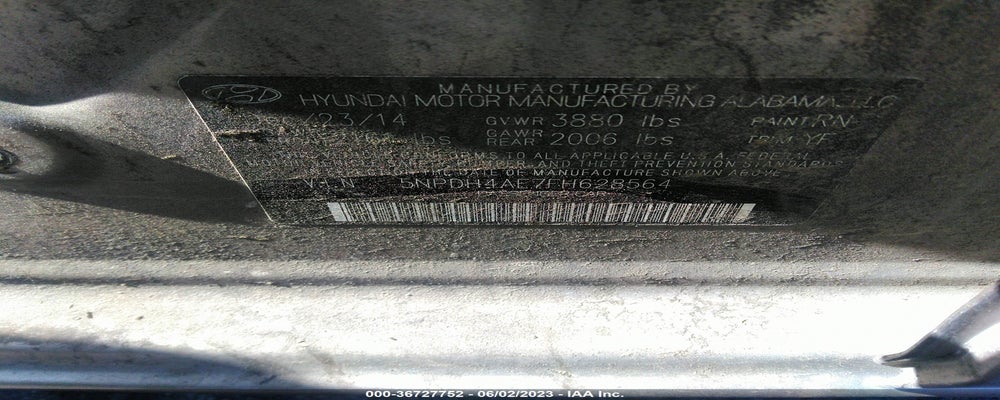 5NPDH4AE7FH628564 2015 HYUNDAI ELANTRA photo no. 9