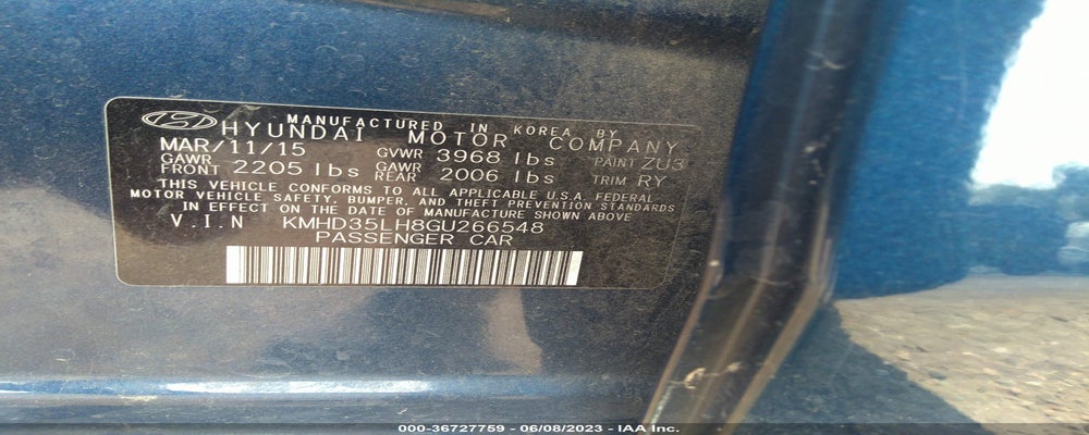 KMHD35LH8GU266548 2016 HYUNDAI ELANTRA GT photo no. 9