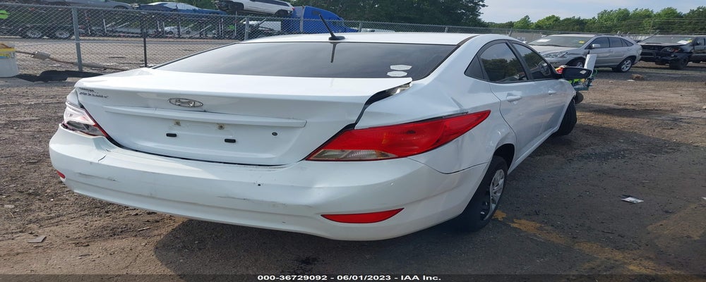 KMHCT4AEXGU127861 2016 HYUNDAI ACCENT photo no. 4