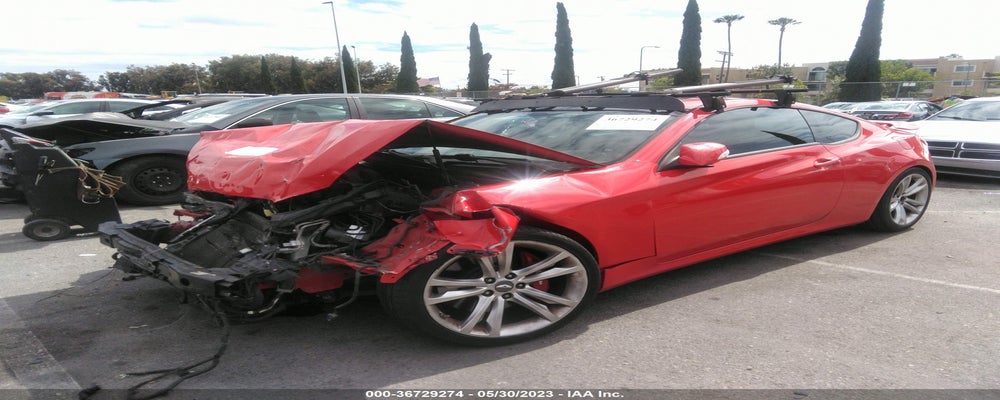 KMHHU6KH3CU067407 2012 HYUNDAI GENESIS COUPE photo no. 2