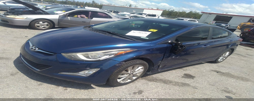 5NPDH4AE9GH785708 2016 HYUNDAI ELANTRA photo no. 2