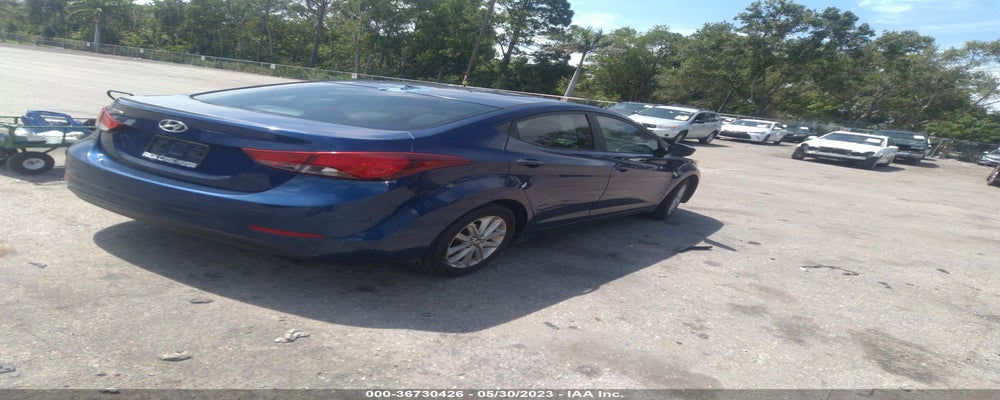 5NPDH4AE9GH785708 2016 HYUNDAI ELANTRA photo no. 4