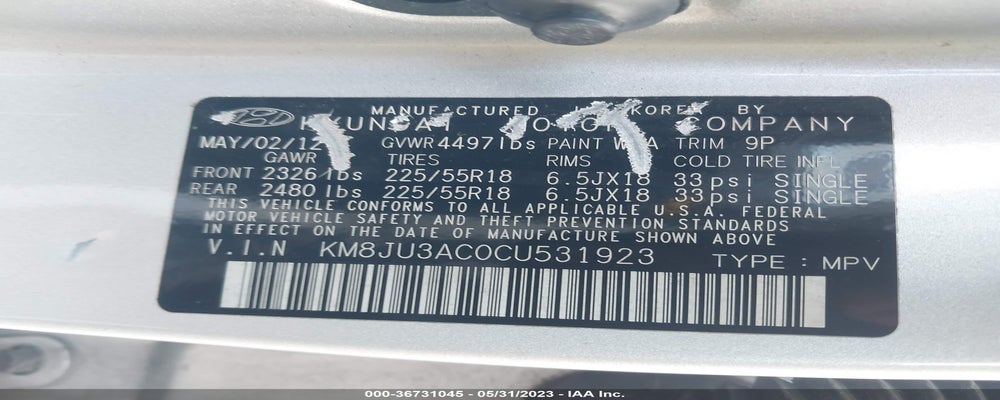 KMHCT4AE5CU095220 2012 HYUNDAI ACCENT photo no. 9