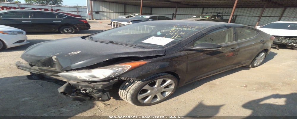 KMHDH4AE0BU129164 2011 HYUNDAI ELANTRA photo no. 2