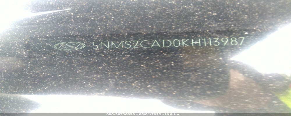 5NMS2CAD0KH113987 2019 HYUNDAI SANTA FE photo no. 9