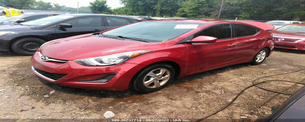 5NPDH4AEXEH534385 2014 HYUNDAI ELANTRA photo no. 2