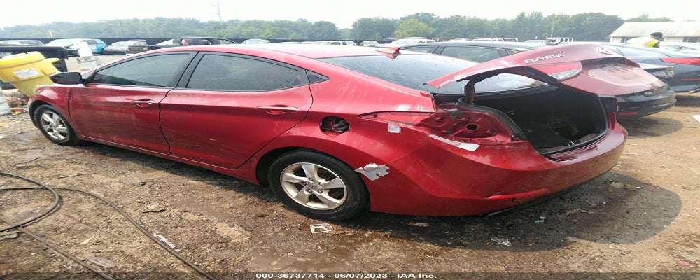 5NPDH4AEXEH534385 2014 HYUNDAI ELANTRA photo no. 3