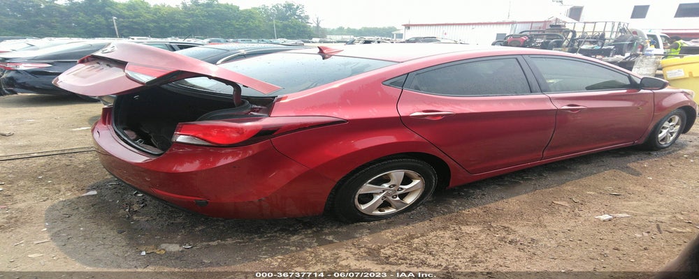 5NPDH4AEXEH534385 2014 HYUNDAI ELANTRA photo no. 4
