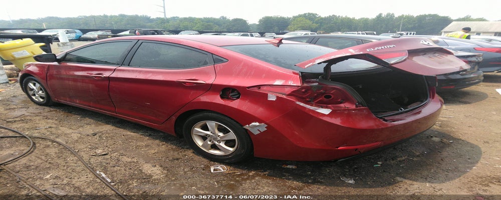 5NPDH4AEXEH534385 2014 HYUNDAI ELANTRA photo no. 6