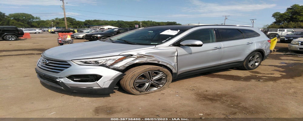 KM8SR4HF6EU036933 2014 HYUNDAI SANTA FE photo no. 2