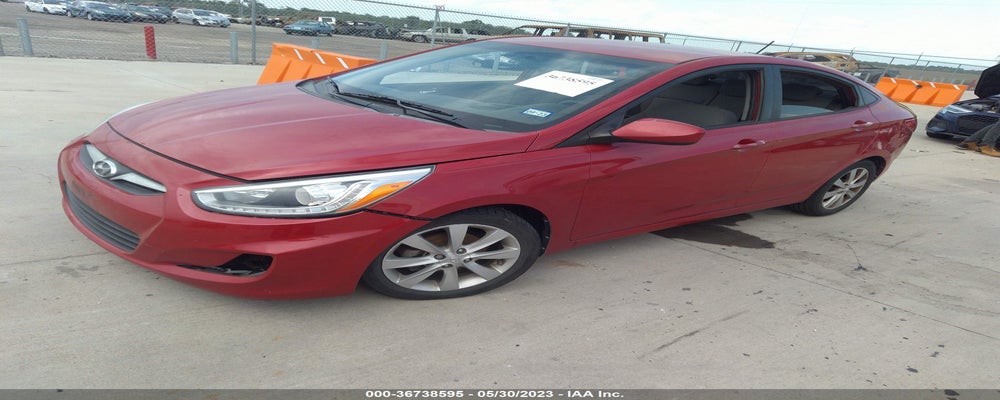 KMHCU4AEXEU751458 2014 HYUNDAI ACCENT photo no. 2