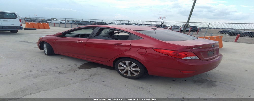 KMHCU4AEXEU751458 2014 HYUNDAI ACCENT photo no. 3