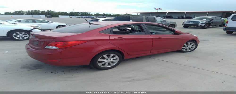 KMHCU4AEXEU751458 2014 HYUNDAI ACCENT photo no. 4