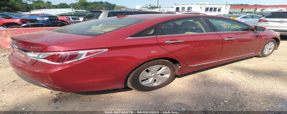KMHEC4A44DA099603 2013 HYUNDAI SONATA HYBRID photo no. 4