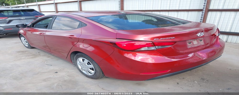 5NPDH4AE2GH748161 2016 HYUNDAI ELANTRA photo no. 3
