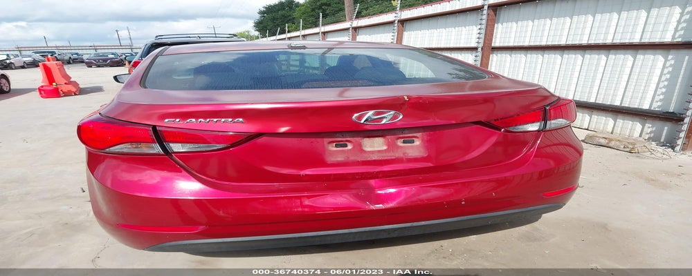5NPDH4AE2GH748161 2016 HYUNDAI ELANTRA photo no. 6