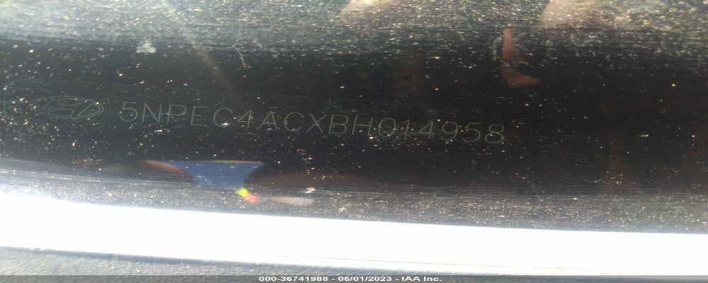 5NPEC4ACXBH014958 2011 HYUNDAI SONATA photo no. 9