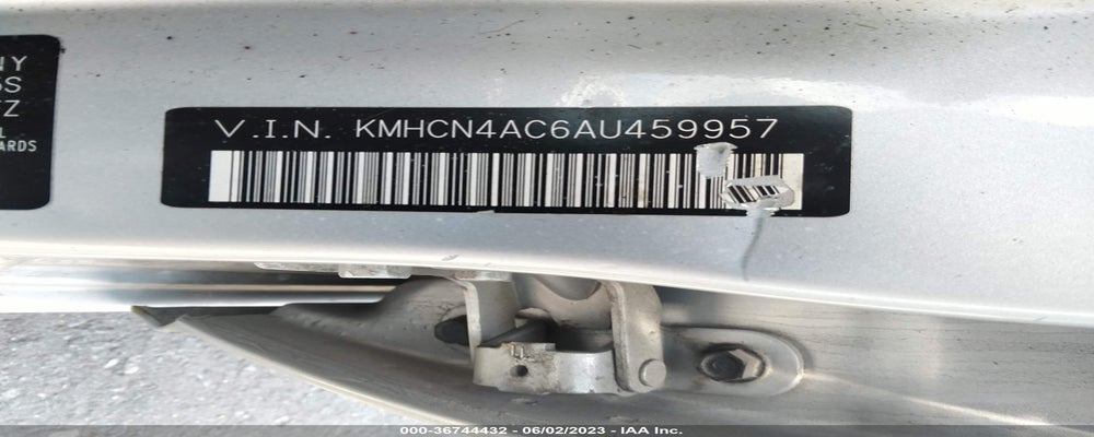 KMHCN4AC6AU459957 2010 HYUNDAI ACCENT photo no. 9