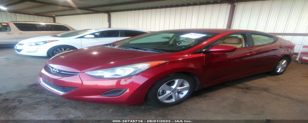 5NPDH4AE1DH343999 2013 HYUNDAI ELANTRA photo no. 2