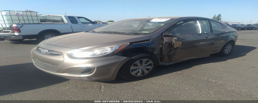 KMHCT4AE1EU724426 2014 HYUNDAI ACCENT photo no. 2