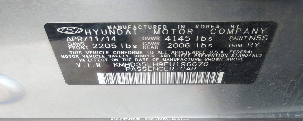KMHD35LH9EU196670 2014 HYUNDAI ELANTRA GT photo no. 9