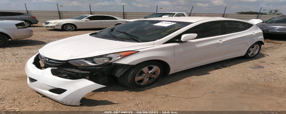 5NPDH4AE7DH367319 2013 HYUNDAI ELANTRA photo no. 2