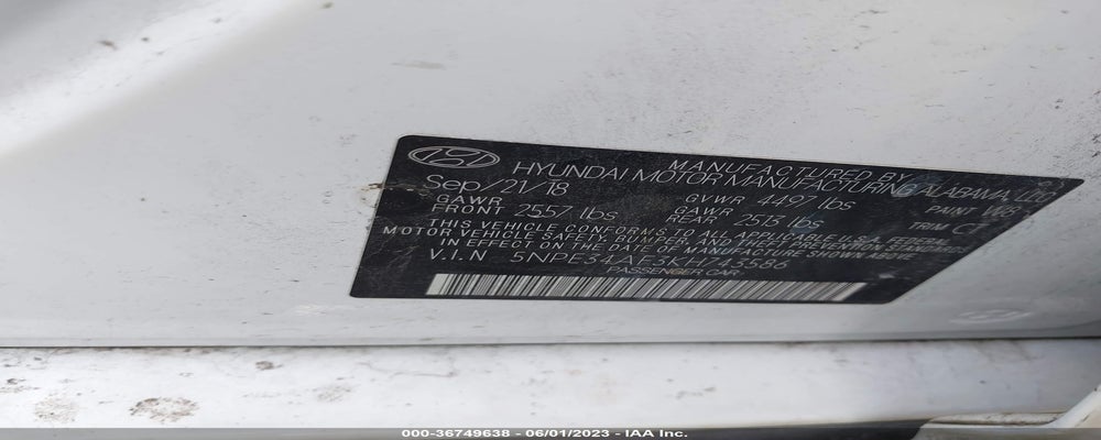5NPE34AF3KH743586 2019 HYUNDAI SONATA photo no. 9