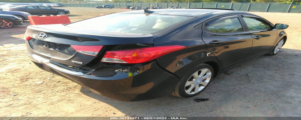 5NPDH4AE2CH104993 2012 HYUNDAI ELANTRA photo no. 4