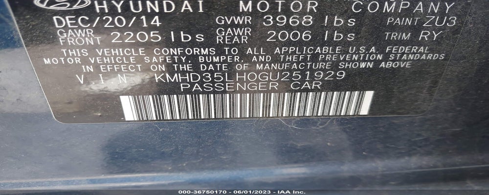 KMHD35LH0GU251929 2016 HYUNDAI ELANTRA GT photo no. 9