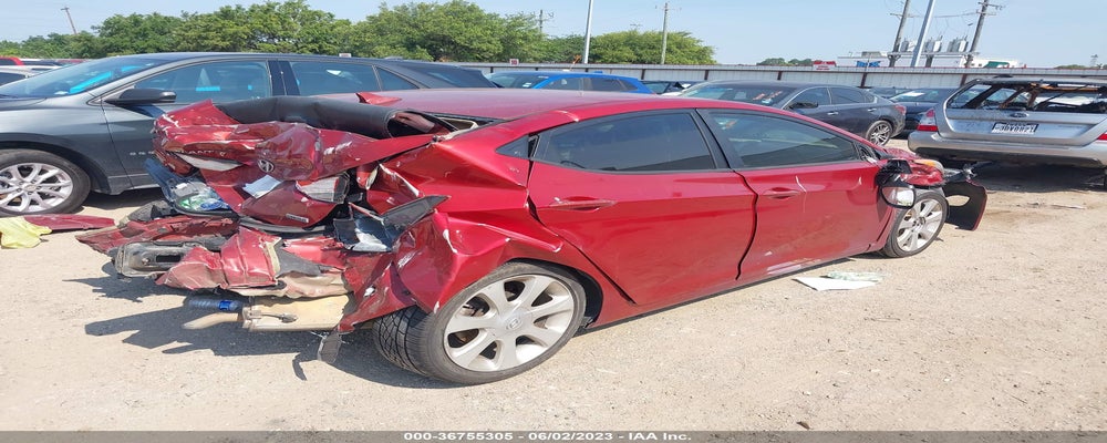KMHDH4AE6DU799451 2013 HYUNDAI ELANTRA photo no. 4