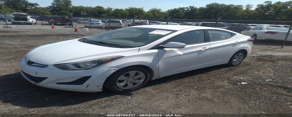 5NPDH4AE8GH677239 2016 HYUNDAI ELANTRA photo no. 2
